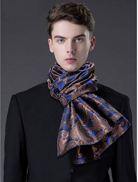 Men'S Scarves And Silks .